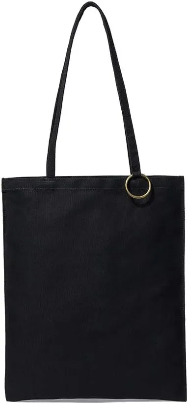 Canvas bag female ins simple cloth bag Korean version Japanese student art large-capacity portable shoulder bag