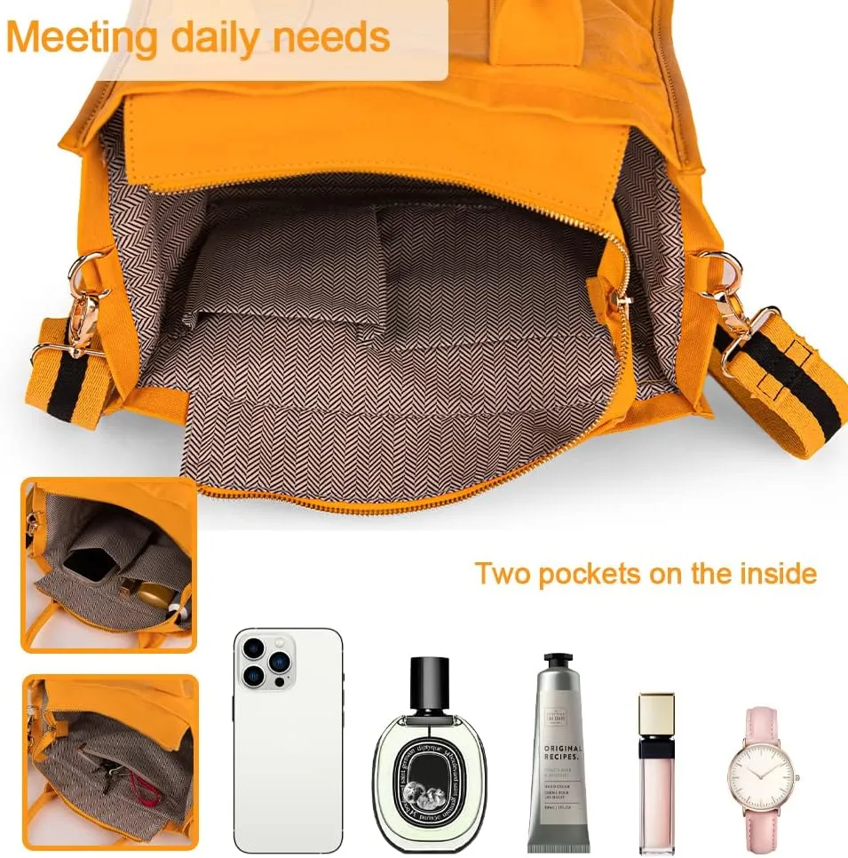 Canvas Tote Bag for Women Top Handle Handbag Crossbody Tote Bag for Women