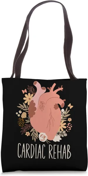 Cardiac Rehab Flowers Cardiac Rehabilitation Tote Bag