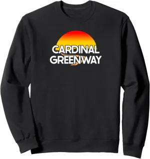 Cardinal Greenway USA Rail Trail Biking Sweatshirt