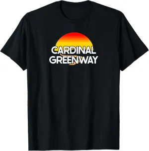 Cardinal Greenway USA Rail Trail Biking T-Shirt