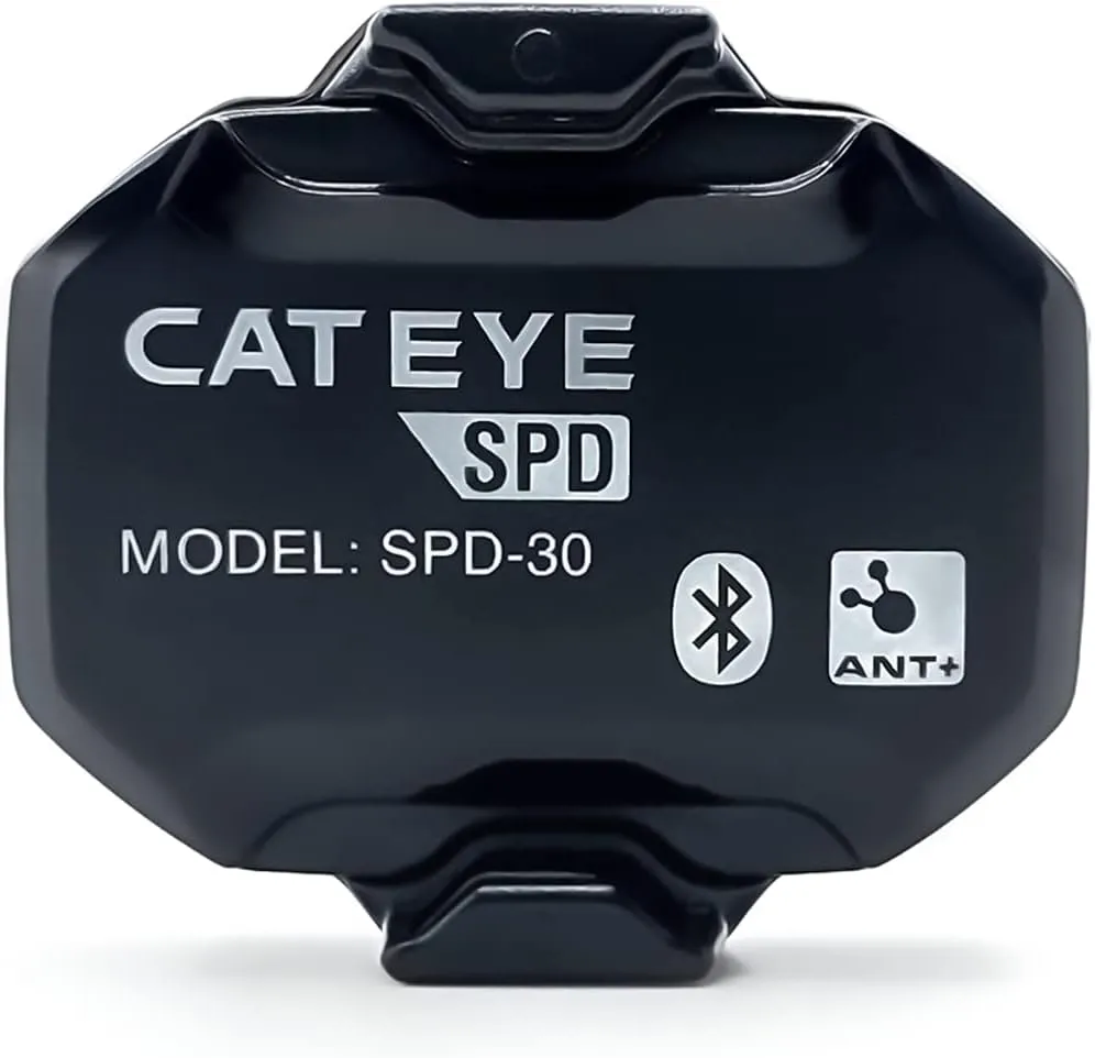 CATEYE Magnetless Speed/Cadence Sensors – IPX7 Waterproof Wireless Bluetooth ANT  Bike Computer RPM Sensor for Road, Spin Bikes and Smart Trainers, Compatible with Rouvy, Zwift, Peloton, Wahoo