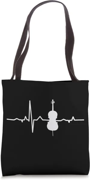 Cello Player String Instrument Musician Orchestra Music Tote Bag