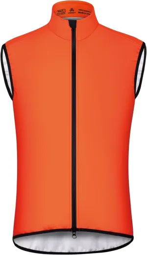 CEROTIPOLAR Club Fit Men's Thermal Fleece Cycling Vest for Bike Biking,Rain-Wind Proof Cycle Outwear