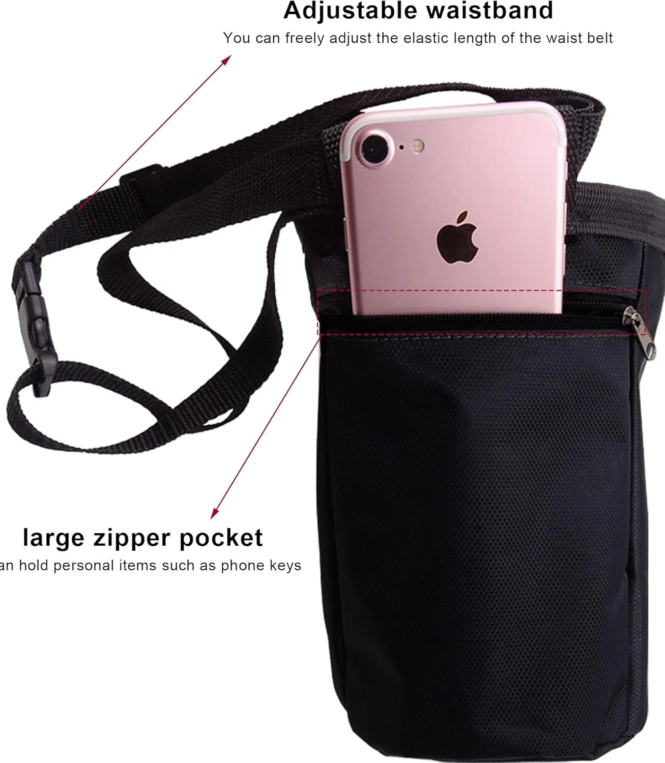Chalk Bag for Rock Climbing - Drawstring Rock Climbing Chalk Bag Bouldering Chalk Bag Bucket for Rock Climbing Gym Weight Lifting Gymnastics Crossfit Outdoor Indoor