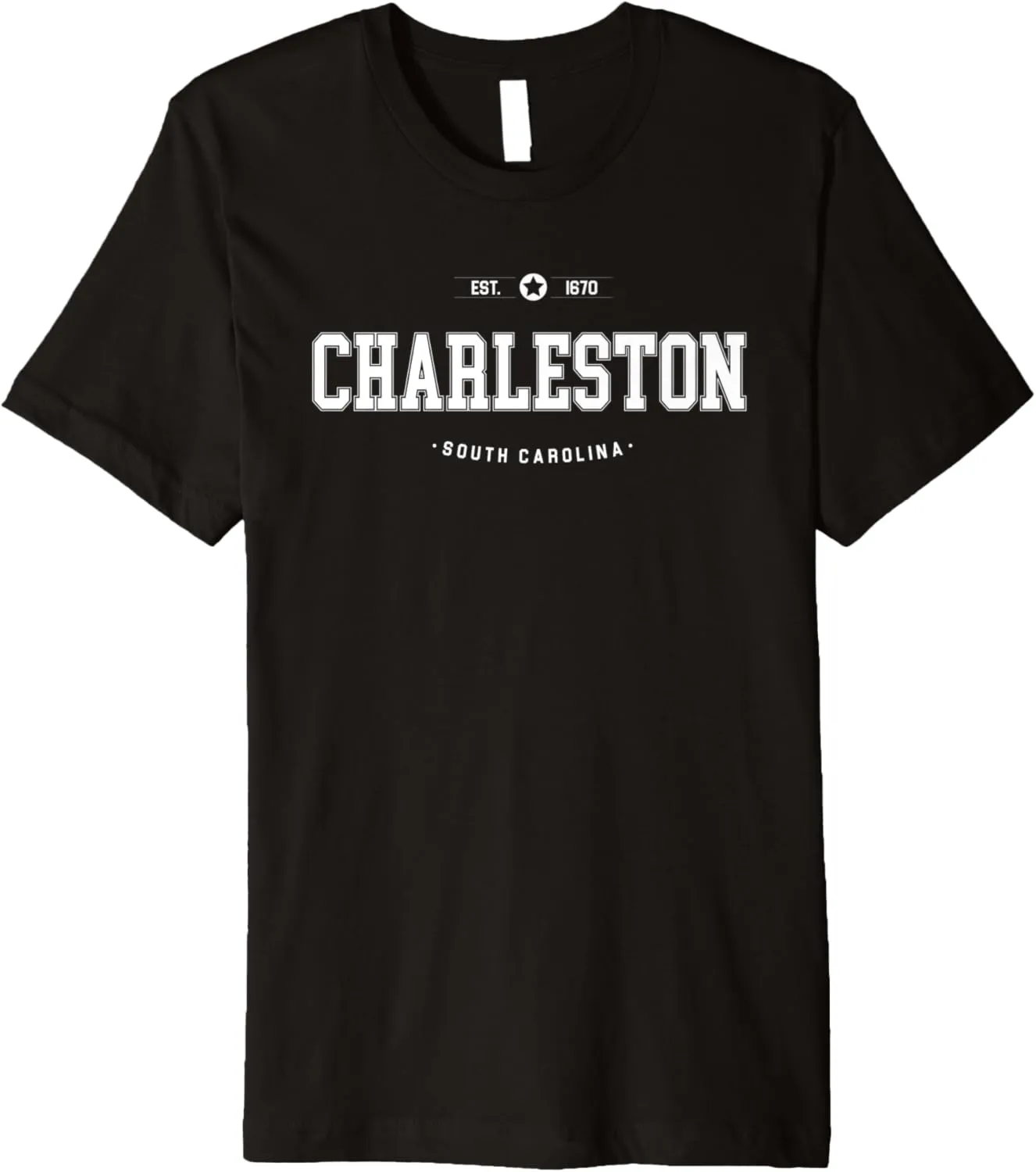 Charleston South Carolina SC Est 1670 Sports Athlete Gift Premium T-Shirt