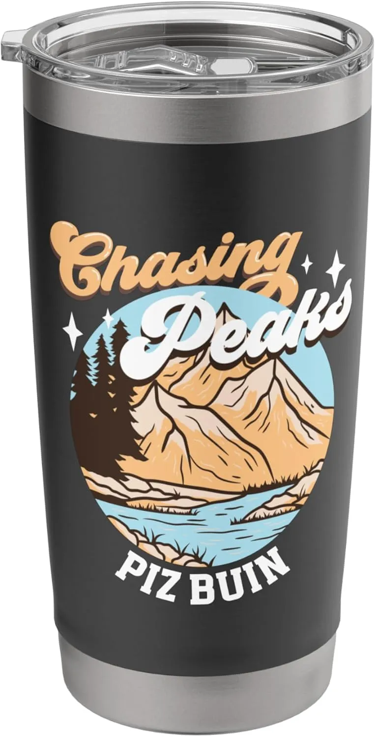 Chasing Peaks - Piz Buin Stainless Steel Insulated Tumbler