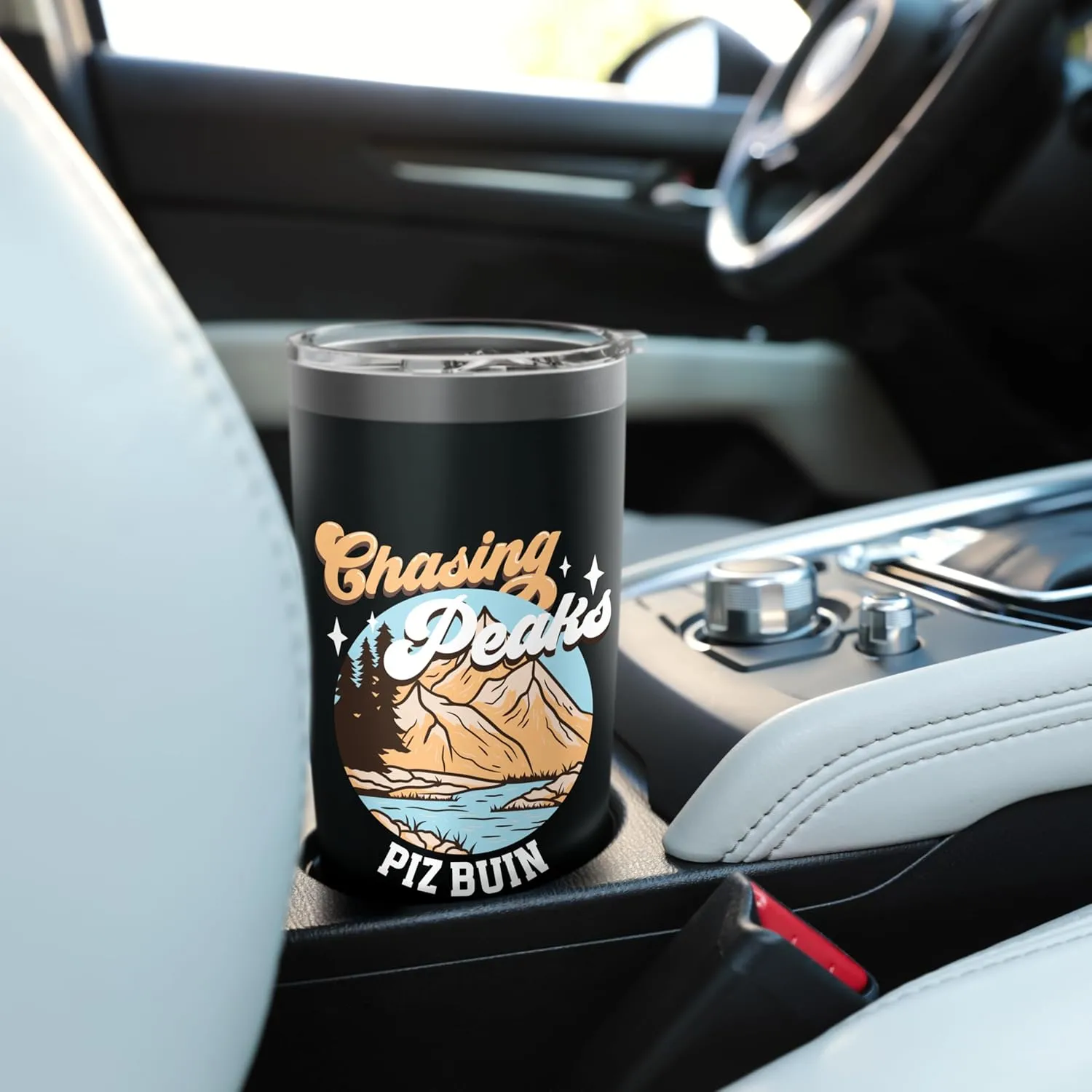 Chasing Peaks - Piz Buin Stainless Steel Insulated Tumbler
