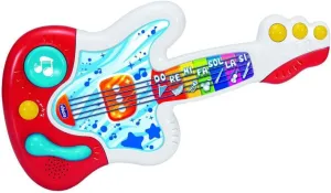 Chicco My First Guitar, Interactive Electronic Guitar for Learning Musical Instruments and Notes, Evolutionary Educational Toy, 3 Game Modes,  90 Sounds and Melodies, for Kids 9 Months to 4 Years