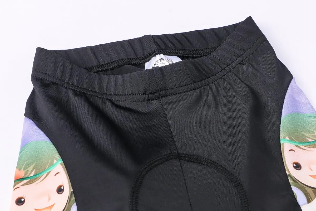 Children Cycling Bike Shorts Bicycle Riding Half Pants 3D Gel Padded Cycle Wear Tights