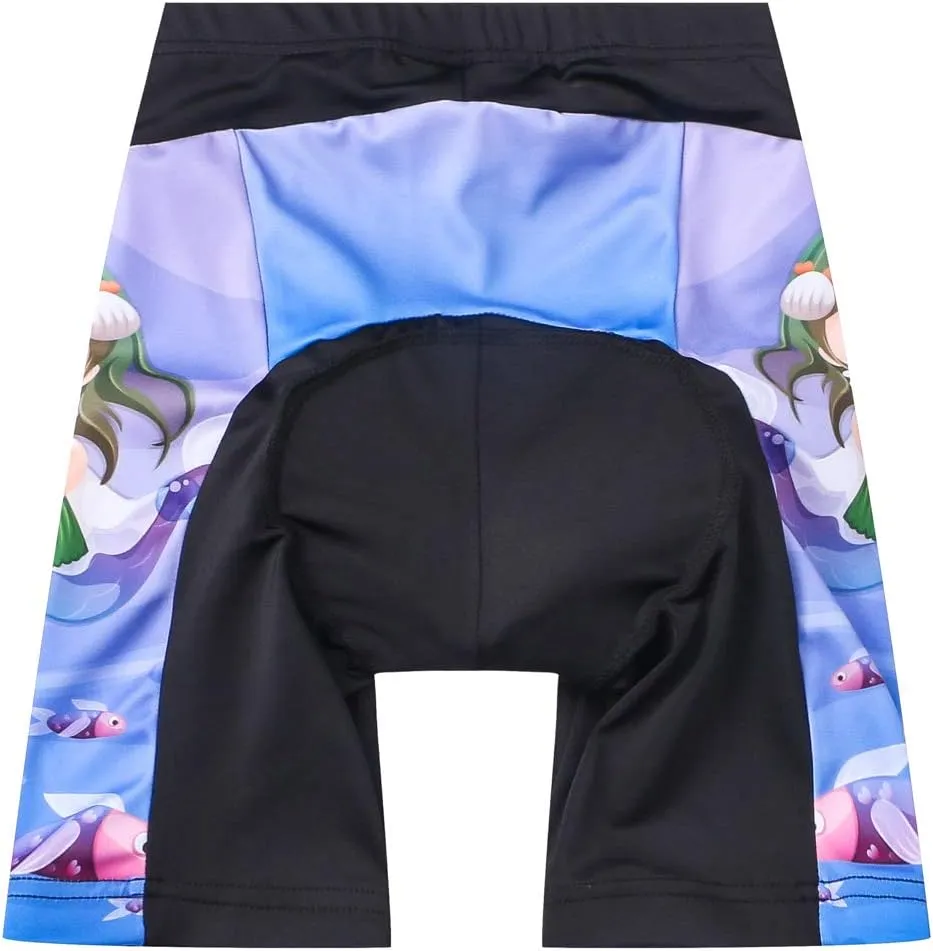 Children Cycling Bike Shorts Bicycle Riding Half Pants 3D Gel Padded Cycle Wear Tights