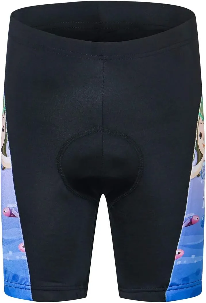 Children Cycling Bike Shorts Bicycle Riding Half Pants 3D Gel Padded Cycle Wear Tights