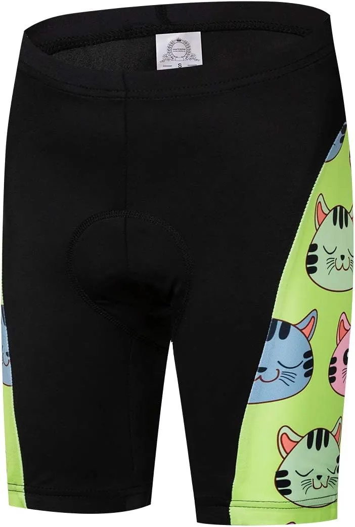 Children Cycling Bike Shorts Bicycle Riding Half Pants 3D Gel Padded Cycle Wear Tights