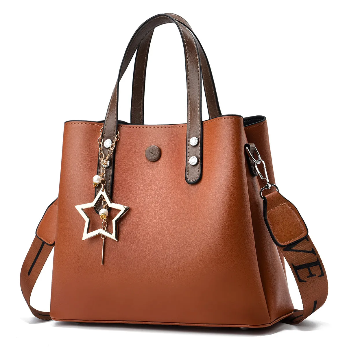 Classic Women's Comfortable Fashion Simple Big Crossbody Bags