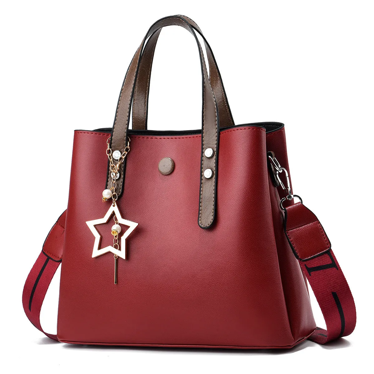 Classic Women's Comfortable Fashion Simple Big Crossbody Bags