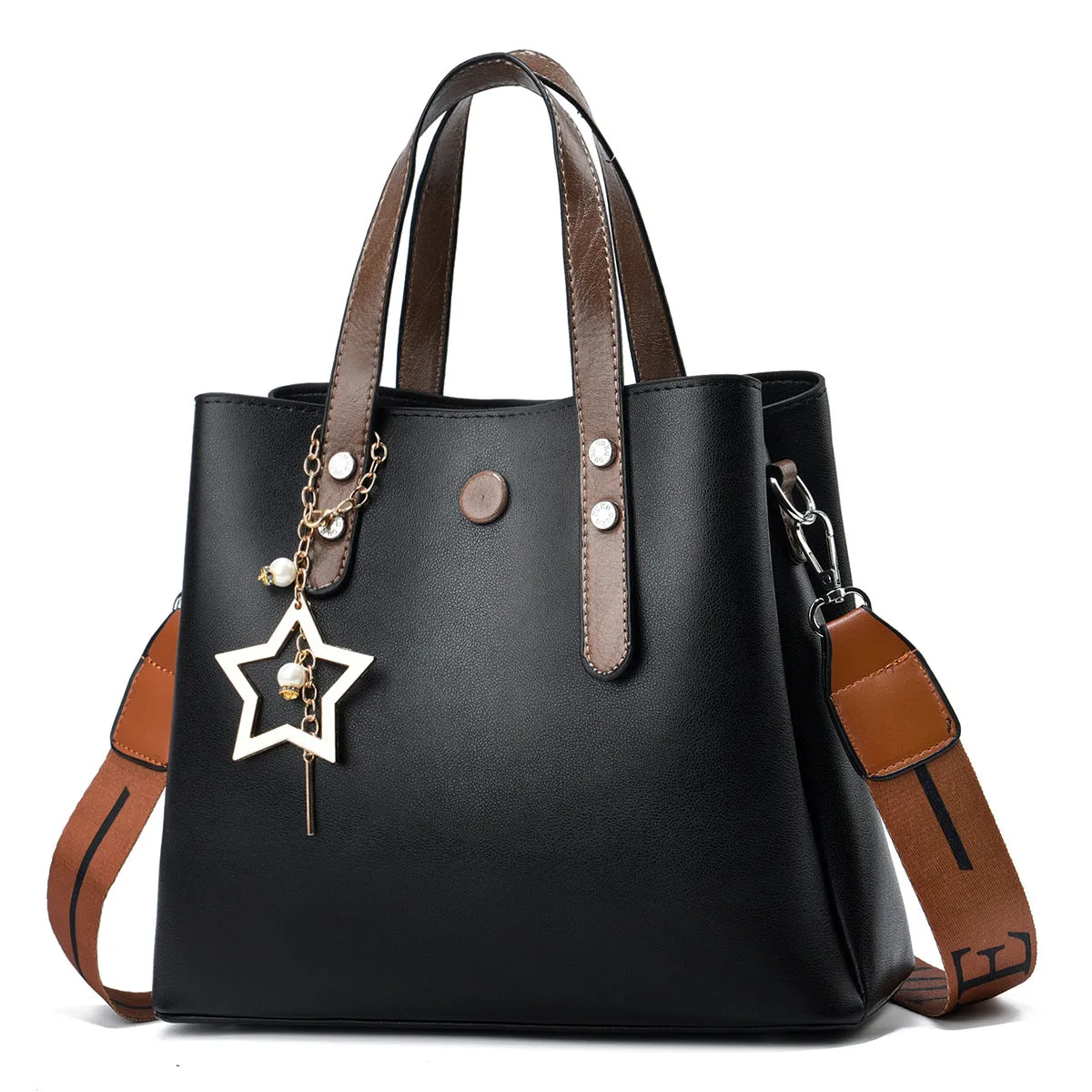 Classic Women's Comfortable Fashion Simple Big Crossbody Bags