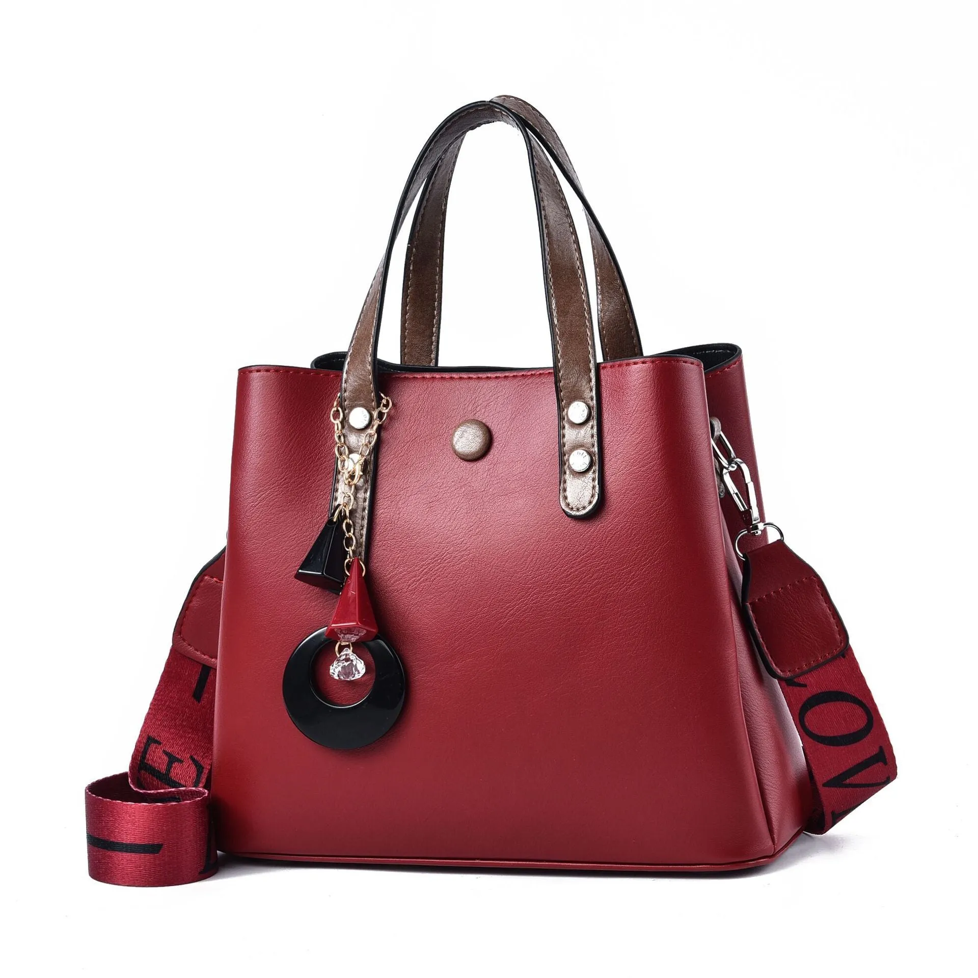 Classic Women's Comfortable Fashion Simple Big Crossbody Bags