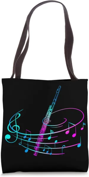 Classical Music For Flutist Orchestra Flute Tote Bag