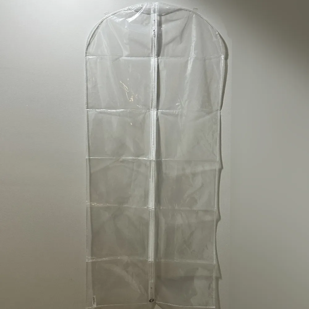 Clear PVC Suit/Costume Garment Bags 137cm x 59mm (Carton 100 Bags)