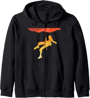 Climbers, mountaineers, high-altitude rescuers, bouldering Zip Hoodie