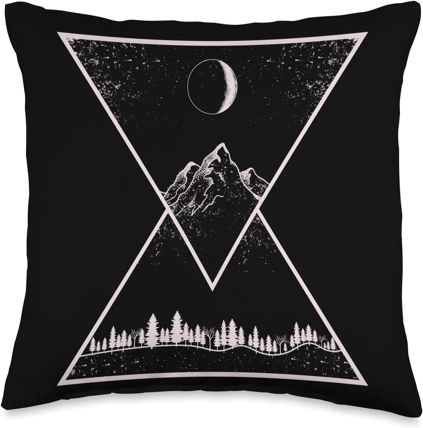 Climbing, Love Of Nature, Mountains, Forest, Hiking, Outdoor Throw Pillow