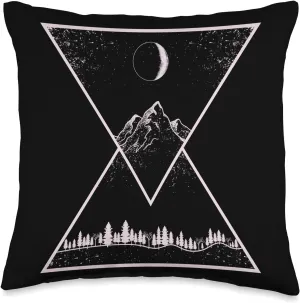 Climbing, Love Of Nature, Mountains, Forest, Hiking, Outdoor Throw Pillow
