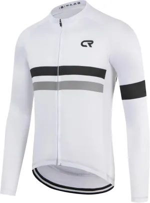 Coconut Ropamo CR Long Sleeve Cycling Jersey Mens, 3 1 Zipper Pockets Bicycle Tops Quick Dry Breathable Biking Shirt