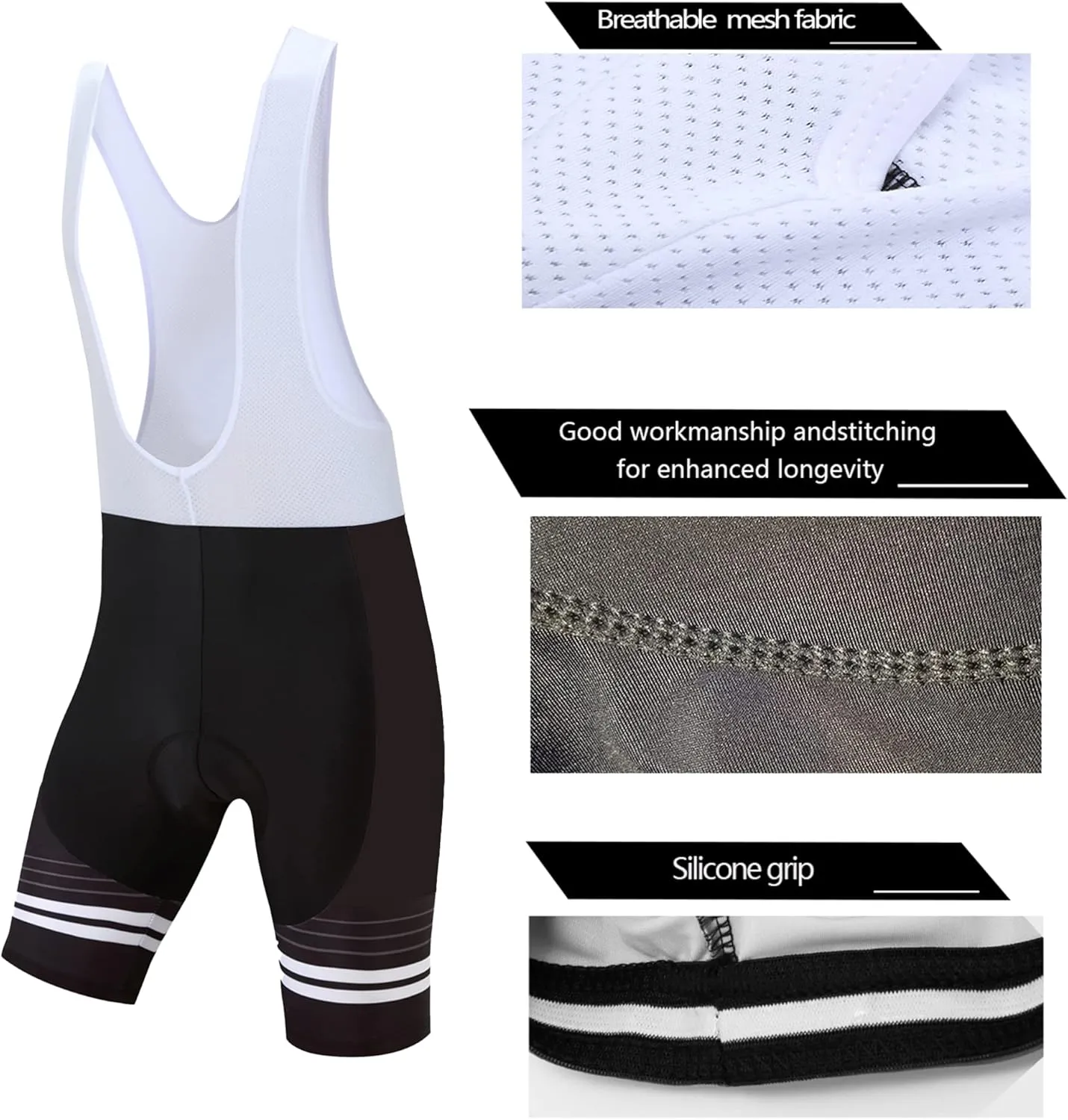 Coconut Ropamo CR Men's Cycling Jersey Set Road Bike Jersey Zipper Pocket Short Sleeves Cycling Kits Bib Shorts 3D Padded