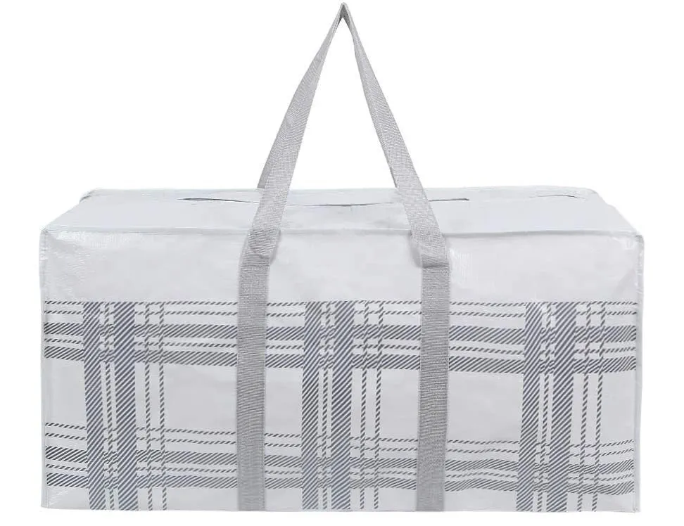 Collapsible Storage Bags | Attic Closet Storage and Organization | Heavy Duty 50lb Carry Tote Bags | Travel Bags | Extra Large Storage Bags