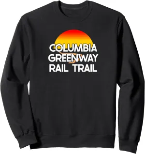 Columbia Greenway Rail Trail USA Rail Trail Biking Sweatshirt