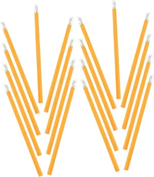 Convenient Eraser Pencils 100pcs Multi-function Pencils for Office School and Teens