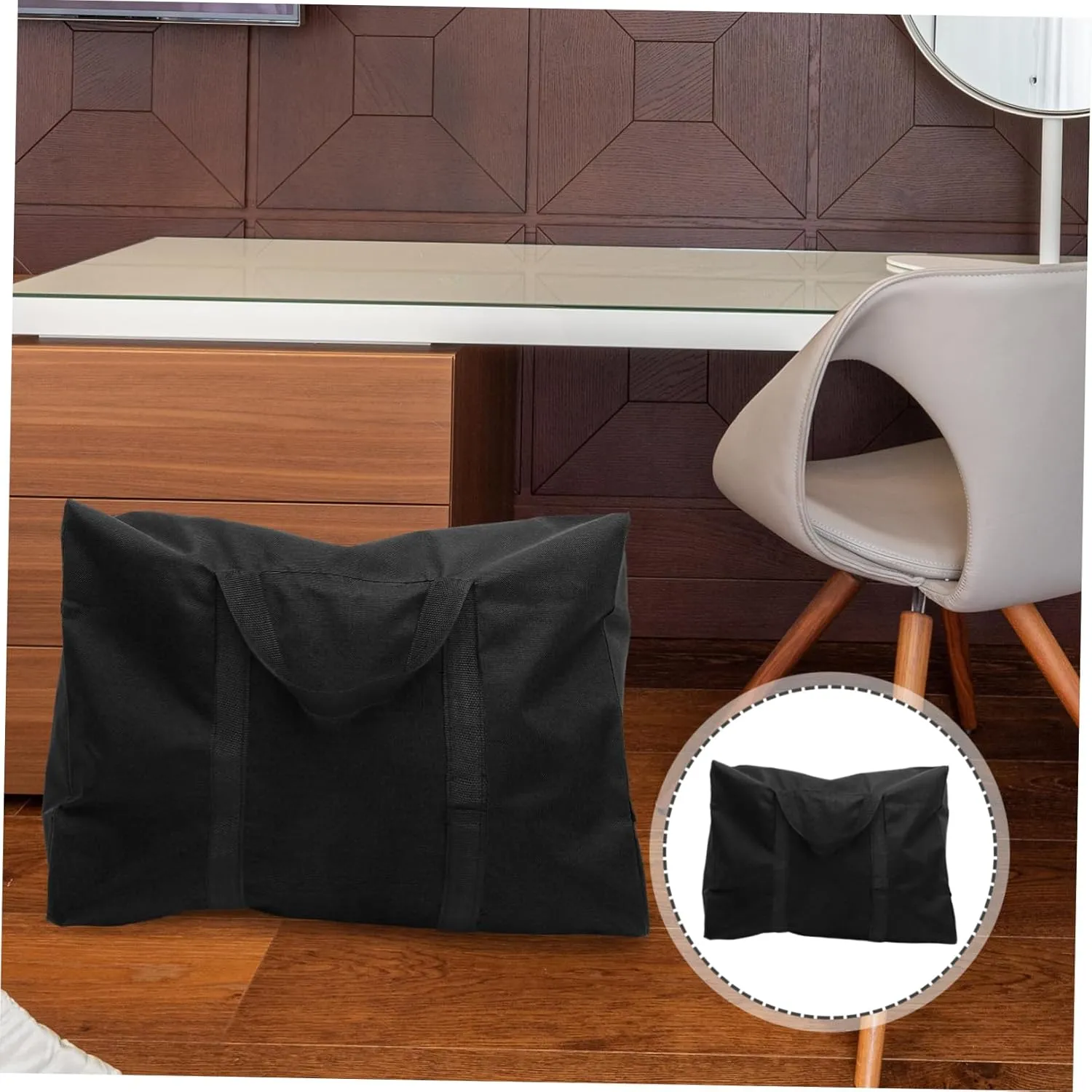 Convenient Luggage Bag Large Packing Pouch Organize Your Cloths Moving Bins Storage Bag