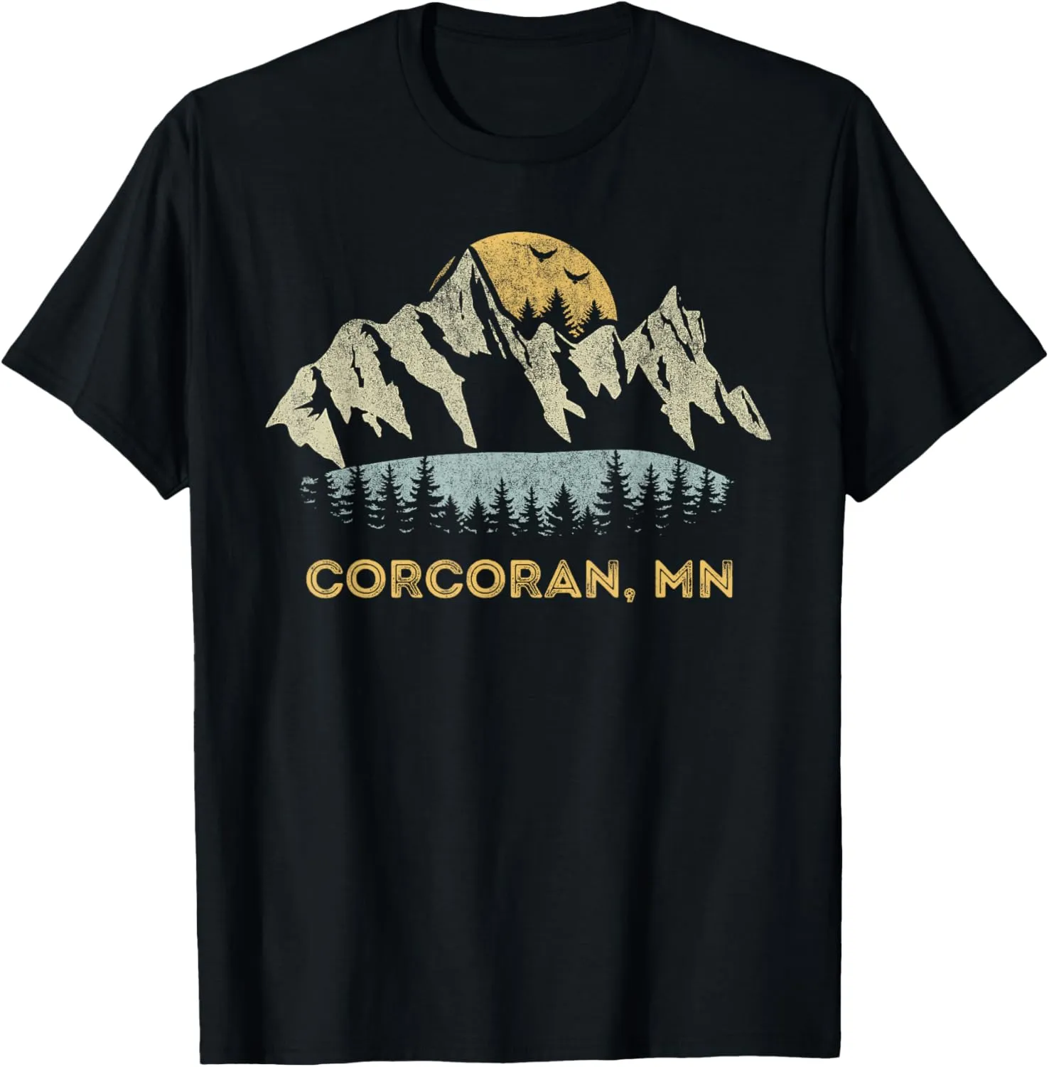 Corcoran Minnesota Mountain Sunset Sunrise MN T-Shirt