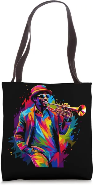 Cornet Trumpet Musician Wind Instrument Cornetist Tote Bag