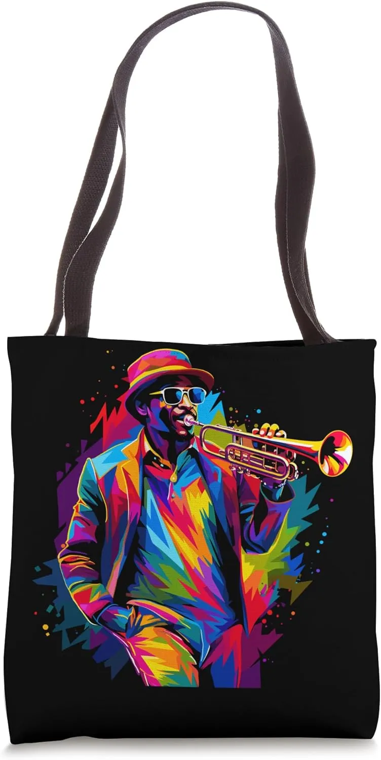 Cornet Trumpet Musician Wind Instrument Cornetist Tote Bag
