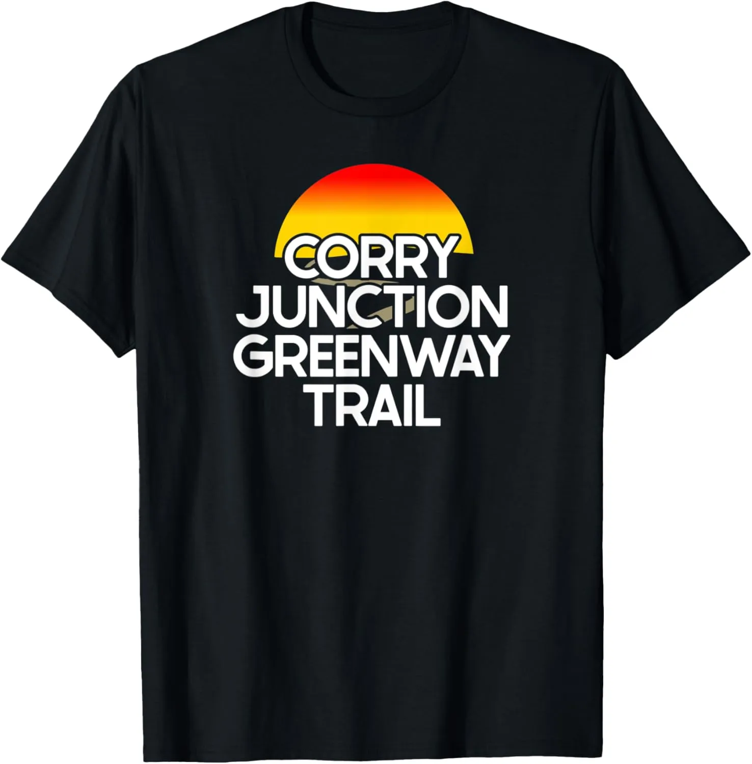 Corry Junction Greenway Trail USA Rail Trail Biking T-Shirt