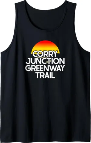 Corry Junction Greenway Trail USA Rail Trail Biking Tank Top