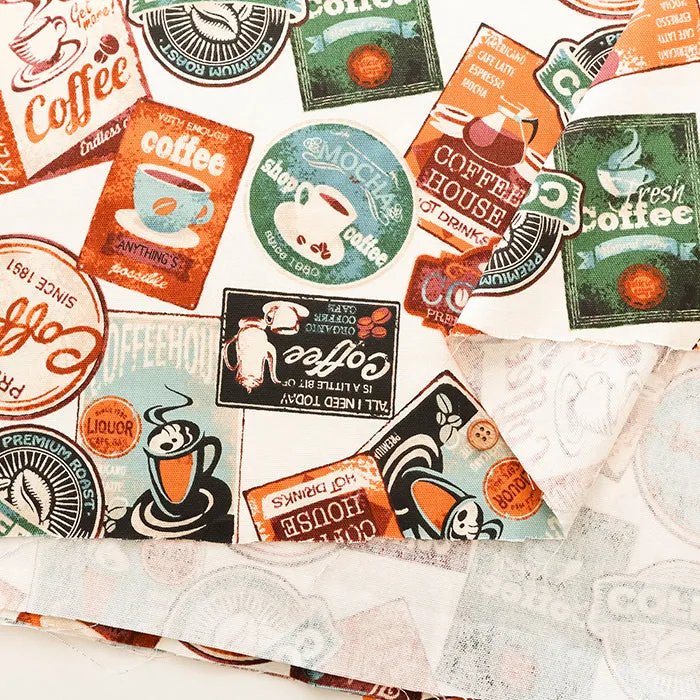Cotton Oxford Fabric - Cafe