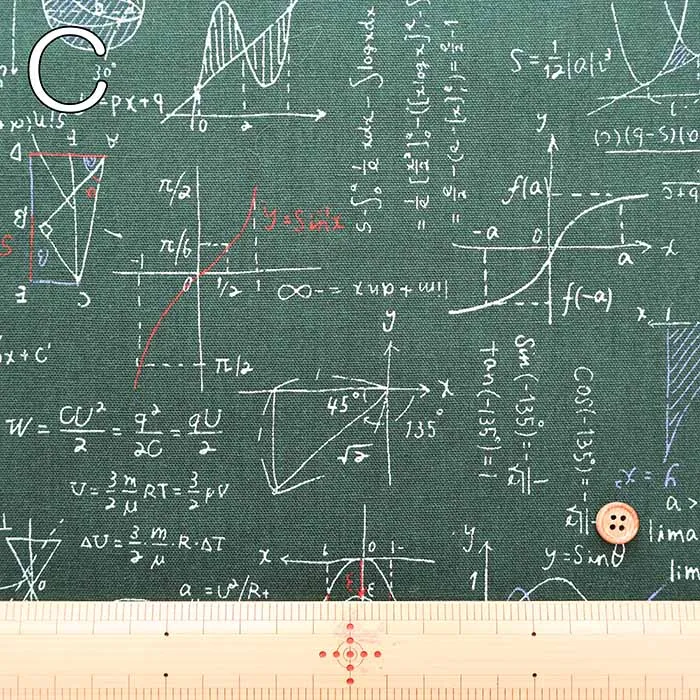 Cotton Oxford Fabric - Mathematical formula