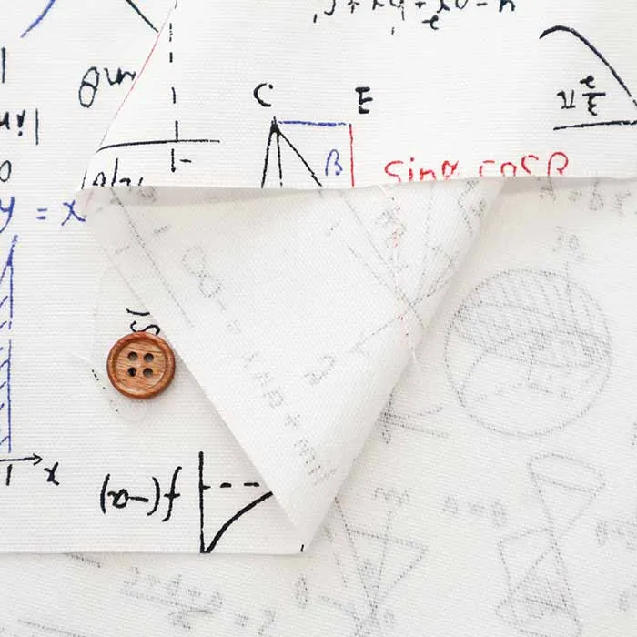 Cotton Oxford Fabric - Mathematical formula