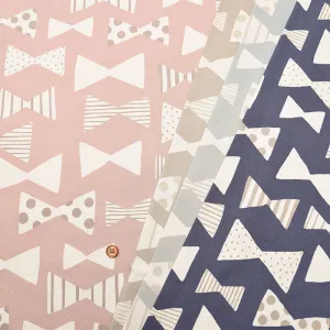 Cotton Oxford Fabric - Natural Girl Ribbon