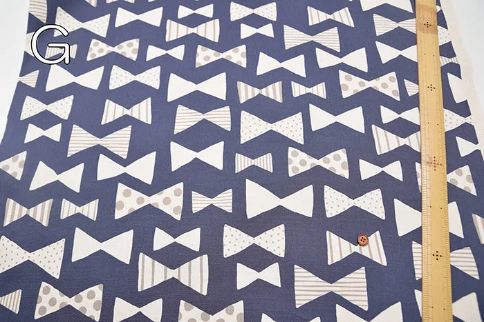 Cotton Oxford Fabric - Natural Girl Ribbon