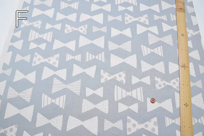 Cotton Oxford Fabric - Natural Girl Ribbon