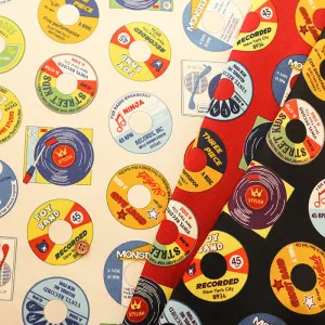 Cotton Oxford Fabric - Record