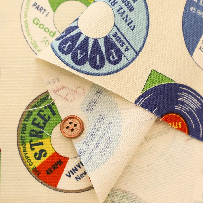 Cotton Oxford Fabric - Record