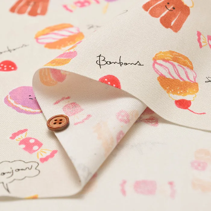 Cotton Oxford Fabric - Sweets