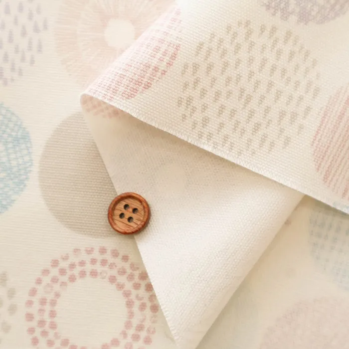 Cotton Oxford Fabric - Tree Circle Mini