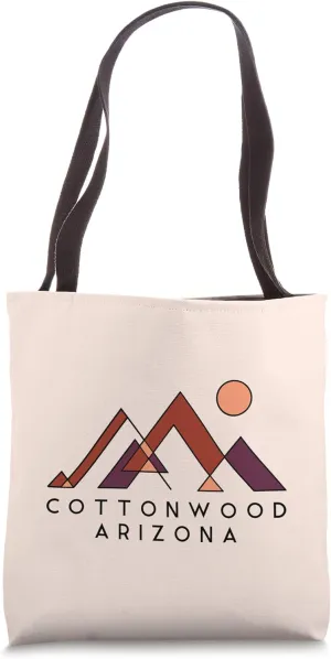 Cottonwood Arizona | Cottonwood Abstract | Cottonwood AZ Tote Bag