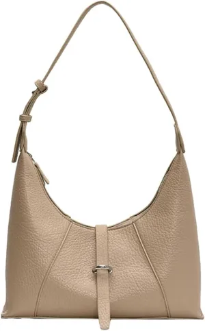 Crescent Shoulder Bag for Women Casual Pu Leather Crossbody Purse Trendy Adjustable Straps 2025
