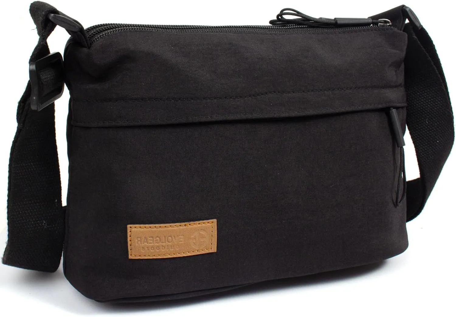 Crossbody Sling Bag Canvas Purse Small Shoulder Handbag 5 Pocket Casual Travel Messenger Hobo Bag Phone Satchel Backpack